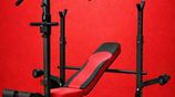 Brand New Home Gym Big Bench & Dumbbell Weight Plate Set