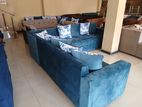 Brand New L Sofa Corner Fabrics-G101 8x8