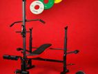 Brand New ලොකු Bench Dumbbell Weight Plate Set එක්ක