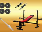 Brand New ලොකු Bench Full Set එකක් Dumbbell Weight Plate එක්ක