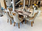 Brand New Modern Luxury Dining Table and Chairs