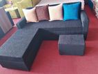 brand New Modern Sofa Set With stool pillow .