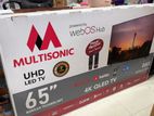 Brand new Multisonic 65 Inch Smart TV LG Panel Tech