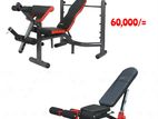 Brand New Olympic Bench / Dumbbell Weight Plate Set