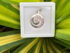 Brand New Silver Pendant - Use Natural Gemstones