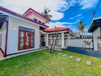 Brand new solid look modern house sale in negombo