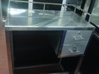 Brand New Steel Cashier Table