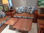 Brand New Teak Sofa Set 1+2+3