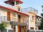 BRAND NEW THREE STORY LUXURY HOUSE In FACING BEAUTIFUL PADDY FIELD
