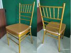 Brand new Tiffany chair with Gold Cushion