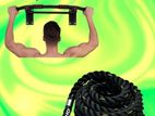 Brand New Wall Mount Chin up Bar / Battle Rope