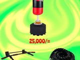 Brand New Wall Mount Chin up Bar Battle Rope Standing Punching Bag Man