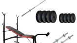 Brand New Weight Bench With Full Set /Weight /Home Gym