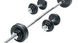 Brand New Weight Bench with Full set/Weight set /Dumbbells -A10