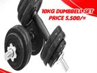 Brand New Weight Plate Dumbbel 10Kg l Set Bench 20/30/50Kg