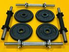 Brand New Weight Plate Dumbbell 10Kg Set 10/12/15/16/20/30/40/50Kg