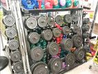 Brand New Weight Plate Dumbbell Set 10/20/30/40/50Kg