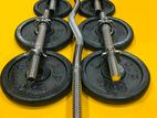 Brand New Weight Plate Dumbbell Set 20Kg 10/30/40/50Kg