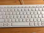 Brand New White Wired Mini Keyboard