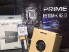 Brandnew Core™ i3-10105, Asus Prime H510M-K D4, 8GB DDR4, 256GB SSD