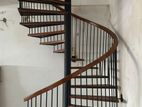 Wooden Steel Staircase