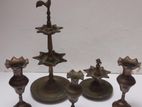 Antique Brass Item Set