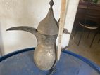 Old brass kettle