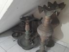 Brass lamp set