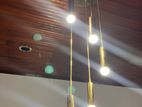 Brass Lamp Sheds with Lights