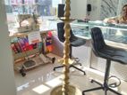 brass oil lamp