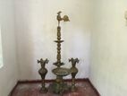 Old Brass Oil Lamp