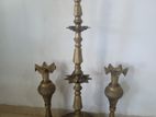 Brass oil Lamps