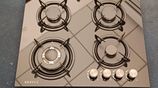 Bravuz 4 Burner Black Glass Top Cooker