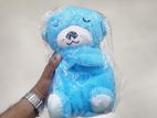 Breathing Teddy Bear Blue