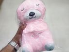 Breathing Teddy Bear Pink
