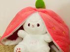 Breathing Teddy Strawberry Rabbit