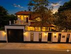 Bricks Walls / 14 Perches Luxury 3 Storied House in Gorakapitiya