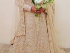 Bridal Frock with Shawl