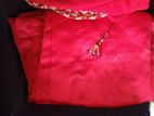 Bridal Home Coming Saree Red