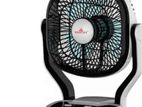 Bright Rechargeable 8 Inch Mini Fan With Light - BR69RC