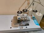 Britex Industrial Overlock Sewing Machine with Table