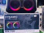 BRODU BTS 1709 DYNAMIC PORTABLE SPEAKER SYSTEM 6.5 DUAL RGB SYNC