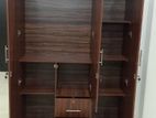 Brown 3 D Cloth Hanging Wardrobes