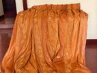 Brown Floral Thick Curtain Set – 8.5ft × 6.5ft