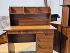 Brown Studyn Table With Rack