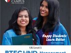 BTECH Higher National Diploma in Management