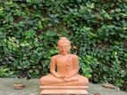 Buddha Statue 8 Inches Mahogany Wood 7000