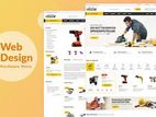 Budget Package For Hardware / Electrical Shop Static Web Designee