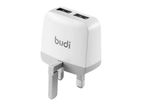 Budi M8J940U Dual USB Home wall charger