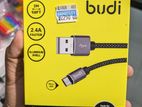 Budi Micro USB Charge / sync Cable 3m